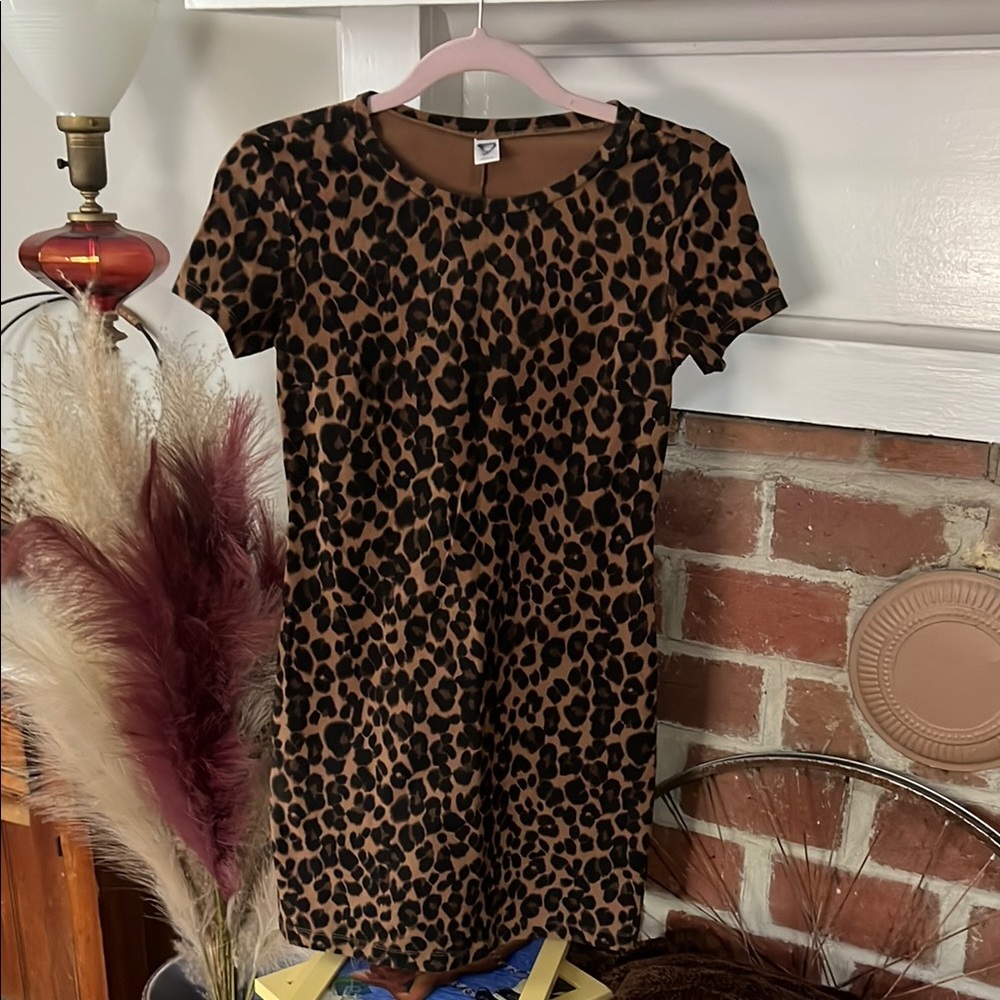 Bodycon Leopard Print Dress